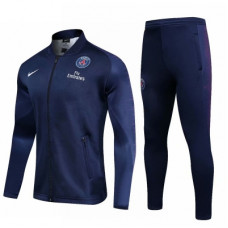 Спортивный костюм ПСЖ темно-синего цвета сезон 2019