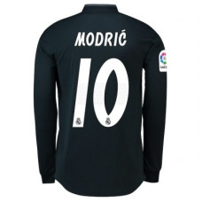 Футболка Реал Мадрид гостевая 2018/19 с длинным рукавом Модрич 10