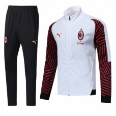Спортивный костюм Милан бело-красный сезон 2018-2019