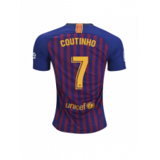 Домашняя футболка Барселона нанесение Коутиньо 2018/19