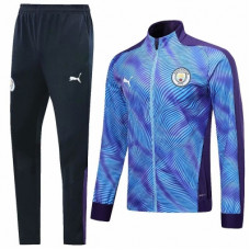 Спортивный костюм Манчестер Сити сине-фиолетовый сезон 2019-2020
