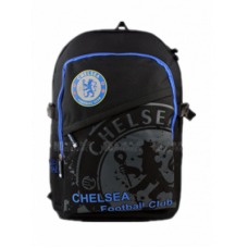Рюкзак с футбольной символикой Челси черный