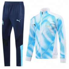 Марсель спортивный костюм бело-голубой форма сезона 2019-2020