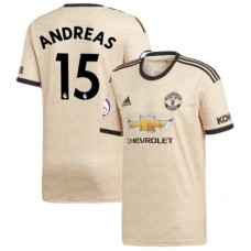 Футболка Манчестер Юнайтед гостевая 2019-2020 15 Андреас Перейра