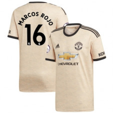 Футболка Манчестер Юнайтед (Manchester United) гостевая 2019-2020 16 Маркос Рохо
