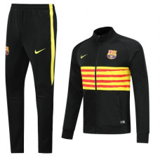 Барселона Спортивный костюм желтый с красным 2019-2020