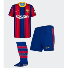 Домашняя форма Барселона (Barcelona) сезон 2020-2021 (футболка+шорты+гетры)
