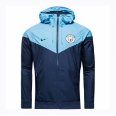 Манчестер Сити ветровка сине-голубая сезон 2019-2020 Nike