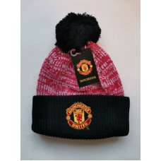 Зимняя шапка с помпоном Манчестер Юнайтед