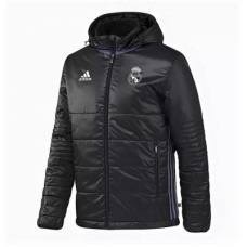 Реал Мадрид Куртка утепленная черная Adidas 2020-2021