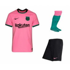 Барселона резервная форма 2020-2021(футболка + шорты + гетры)
