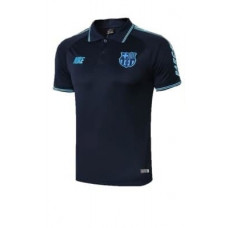 Барселона футболка поло синяя 2018-2019