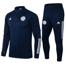 Лестер Сити тренировочный костюм темно-синий 2020/2021