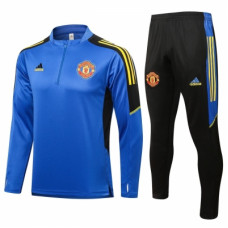 Манчестер Юнайтед тренировочный костюм 2021-2022 синий