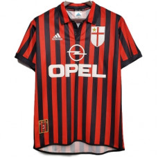Милан домашняя ретро футболка 1999-2000