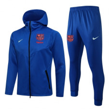 Спортивный костюм Барселона с толстовкой синий 2021-2022